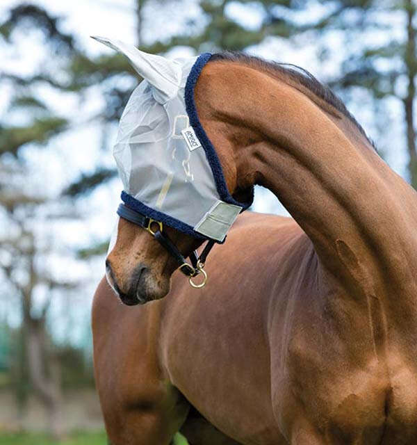 Horseware AMIGO Amigo Finemesh FlyMask Silver